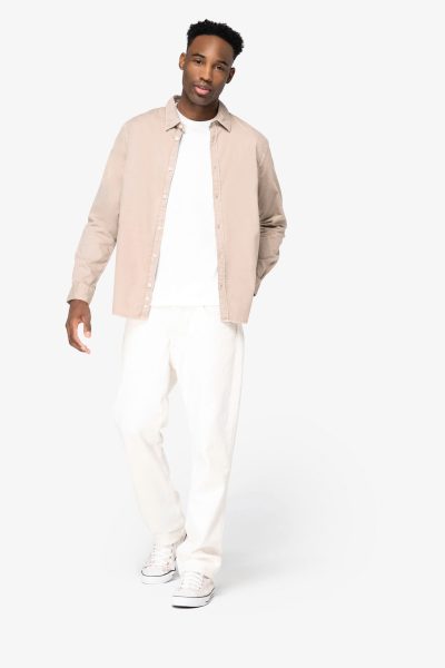 Chemise écoresponsable délavée homme – Image 2