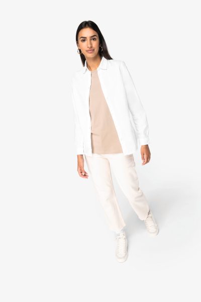 Chemise écoresponsable délavée femme – Image 2