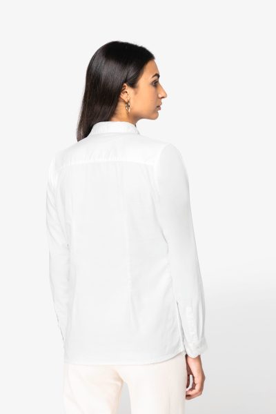 Chemise écoresponsable délavée femme – Image 3