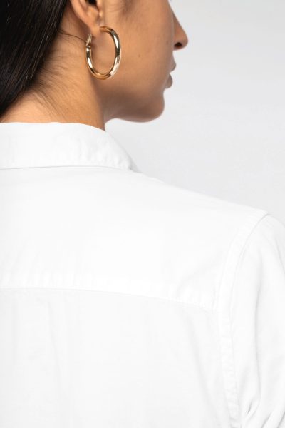 Chemise écoresponsable délavée femme – Image 4