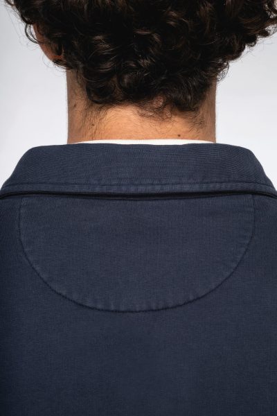 Surchemise écoresponsable délavée en molleton gratté homme – Image 4