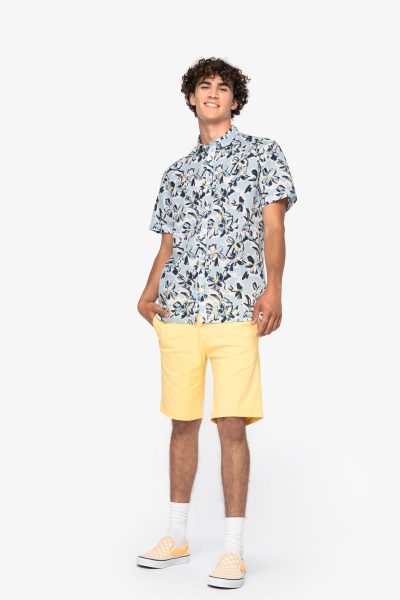 Chemise écoresponsable imprimé végétal homme – Image 2