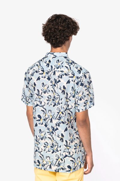 Chemise écoresponsable imprimé végétal homme – Image 3