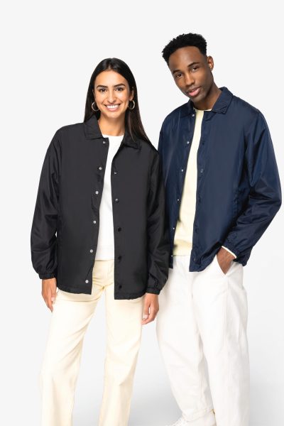 Veste écoresponsable coupe-vent unisexe