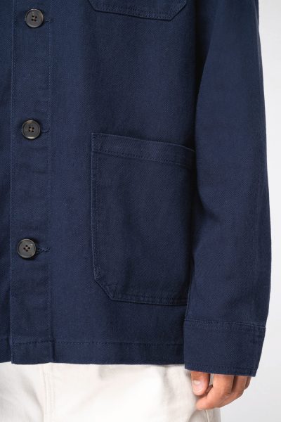 Veste worker écoresponsable délavée homme – Image 8