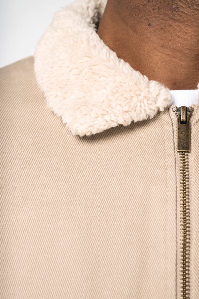 Veste écoresponsable col sherpa unisexe – Image 7