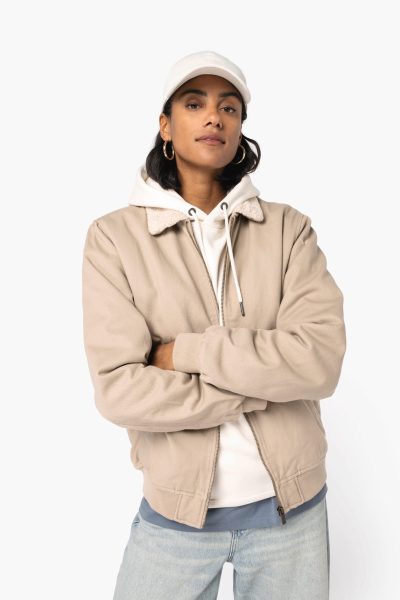 Veste écoresponsable col sherpa unisexe – Image 3