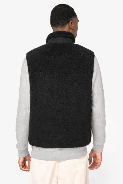 Bodywarmer écoresponsable en sherpa unisexe – Image 5