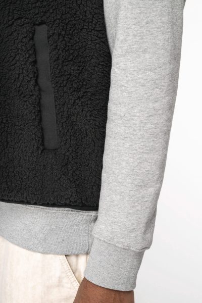 Bodywarmer écoresponsable en sherpa unisexe – Image 8