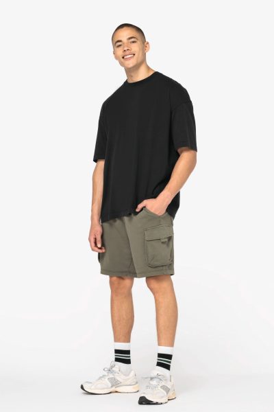 Short cargo écoresponsable délavé French Terry homme – Image 2