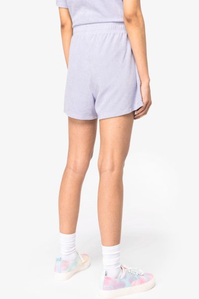 Short écoresponsable en éponge femme – Image 4