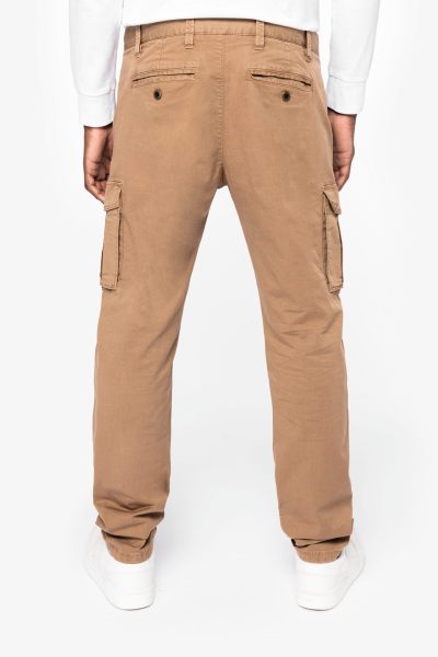 Pantalon cargo écoresponsable délavé homme – Image 2