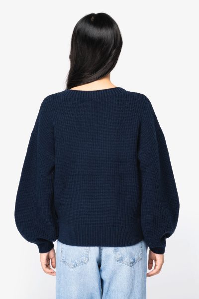 Pull écoresponsable en laine mérinos femme – Image 3