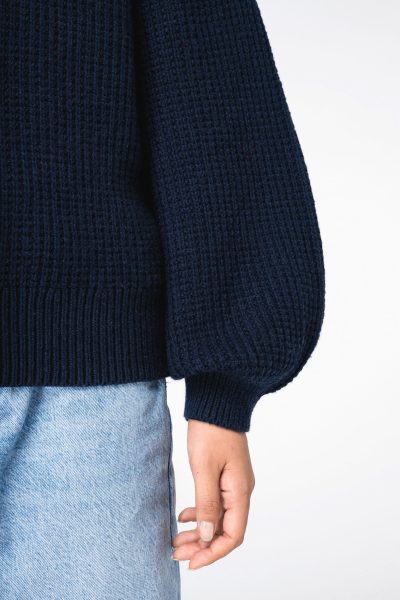 Pull écoresponsable en laine mérinos femme – Image 5