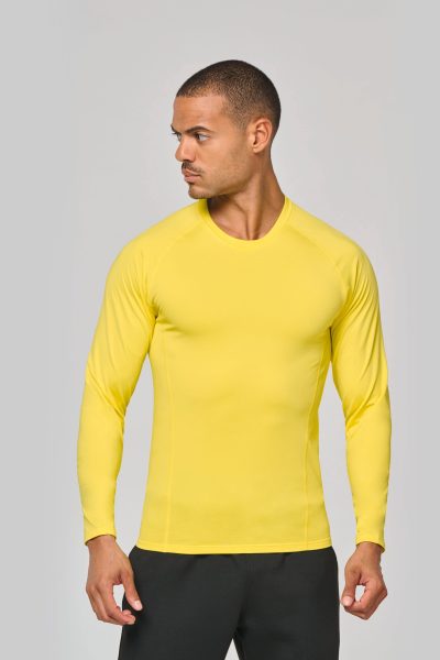 T-shirt double peau sport manches longues unisexe – Image 4
