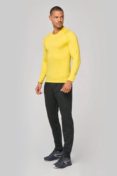 T-shirt double peau sport manches longues unisexe – Image 5