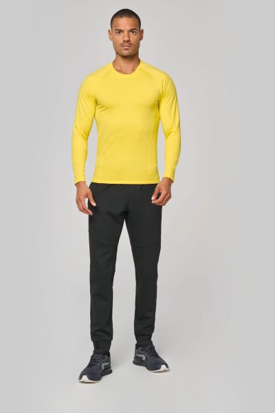 T-shirt double peau sport manches longues unisexe – Image 7