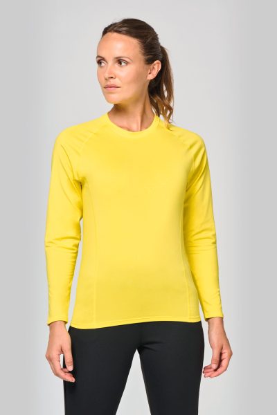 T-shirt double peau sport manches longues unisexe – Image 10