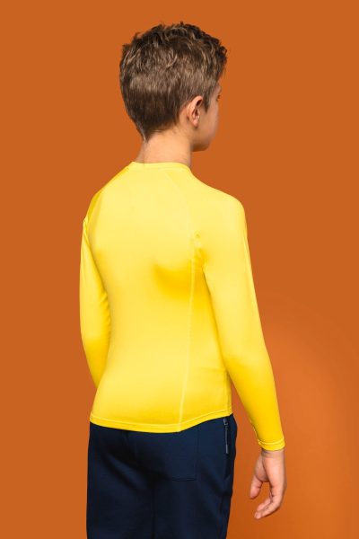 T-shirt double peau sport manches longues enfant – Image 2