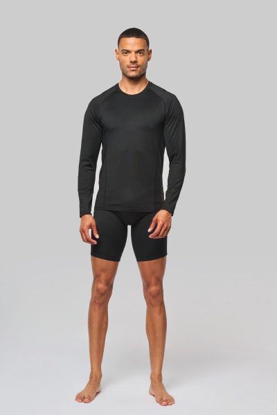 T-shirt double peau sport manches longues unisexe – Image 20