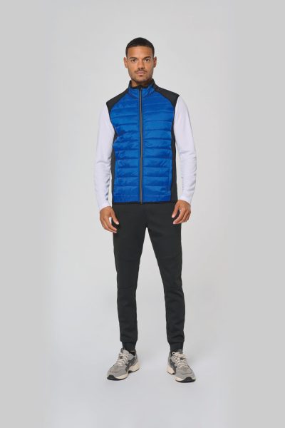 Veste sport bi-matière sans manches unisexe – Image 2