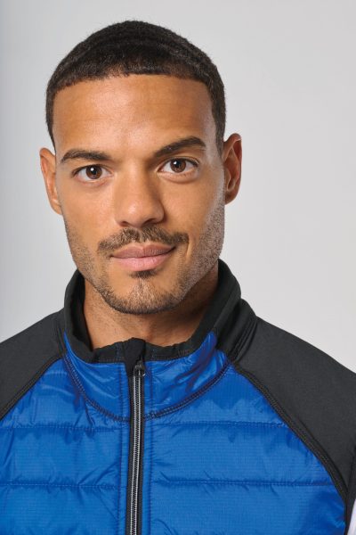 Veste sport bi-matière sans manches unisexe – Image 7