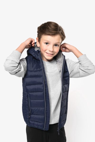 Bodywarmer à capuche enfant – Image 3