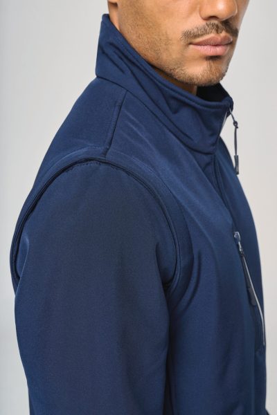 Veste softshell sport manches amovibles unisexe – Image 17