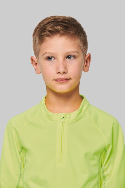 Haut de sport manches longues ¼ zip enfant – Image 6