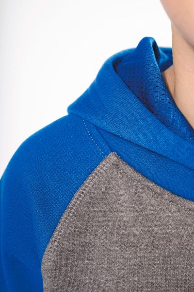 Sweat-shirt capuche bicolore enfant – Image 8