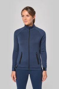 Veste à col montant femme