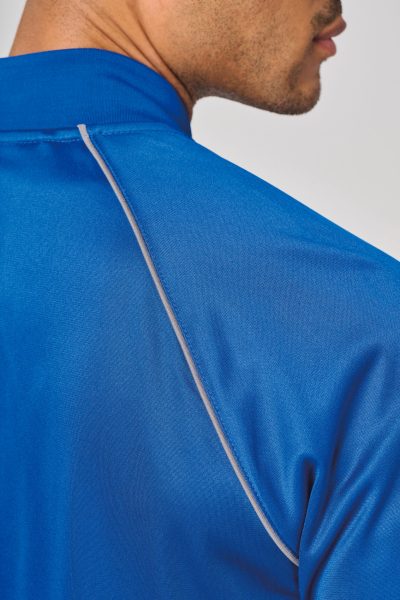 Veste de survêtement zippée avec liseré unisexe – Image 15
