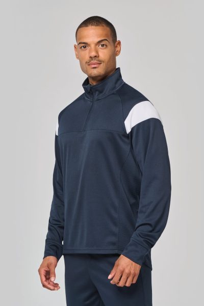 Sweat d'entrainement 1/4 zip unisexe – Image 2