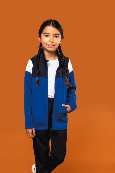 Veste de survêtement zippée enfant – Image 3