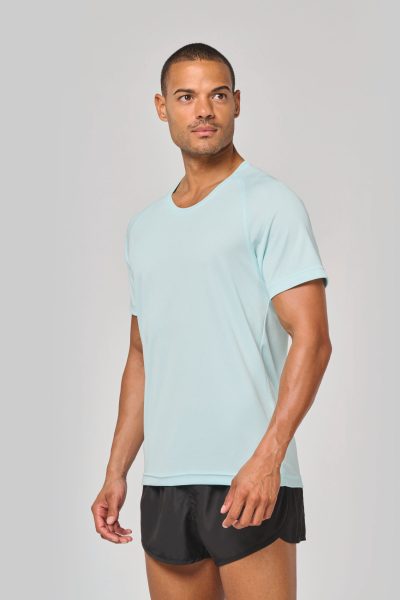 T-shirt de sport à col rond recyclé homme – Image 7