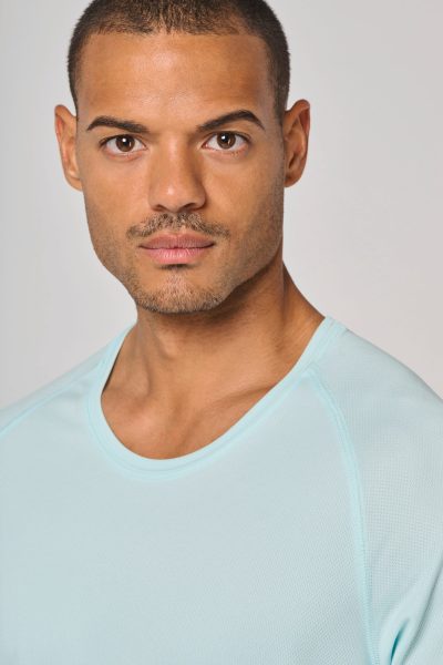 T-shirt de sport à col rond recyclé homme – Image 15