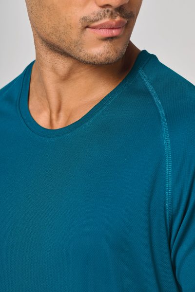 T-shirt de sport à col rond recyclé homme – Image 18