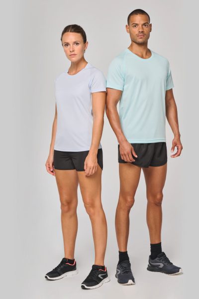 T-shirt de sport à col rond recyclé homme – Image 14
