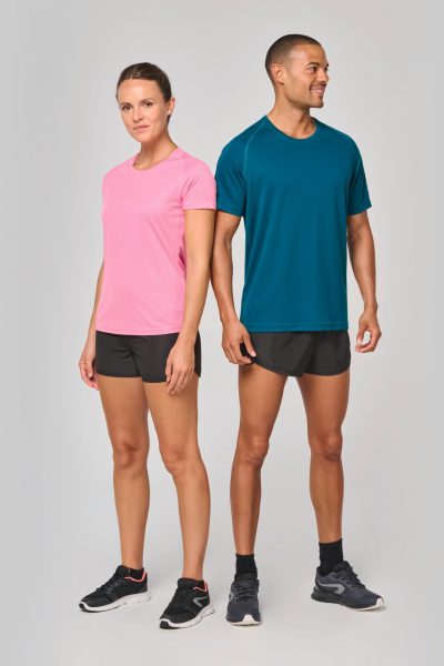 T-shirt de sport à col rond recyclé homme – Image 12