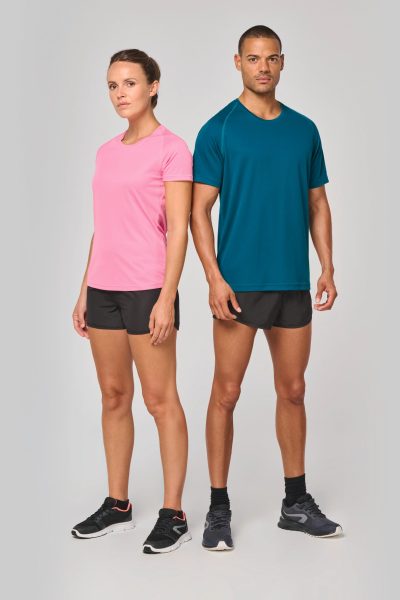 T-shirt de sport à col rond recyclé homme – Image 13