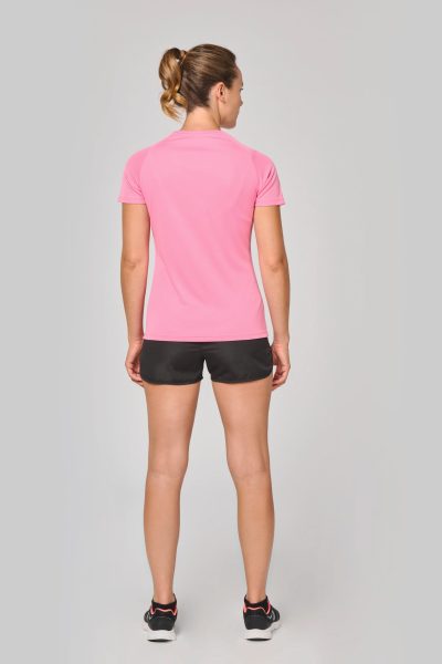 T-shirt de sport à col rond recyclé femme – Image 10