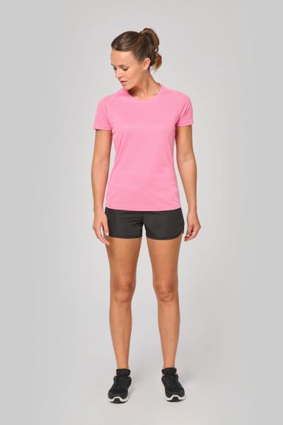 T-shirt de sport à col rond recyclé femme – Image 9
