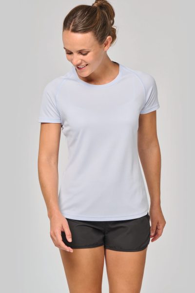 T-shirt de sport à col rond recyclé femme – Image 6