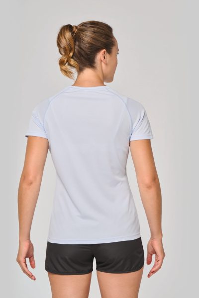 T-shirt de sport à col rond recyclé femme – Image 5
