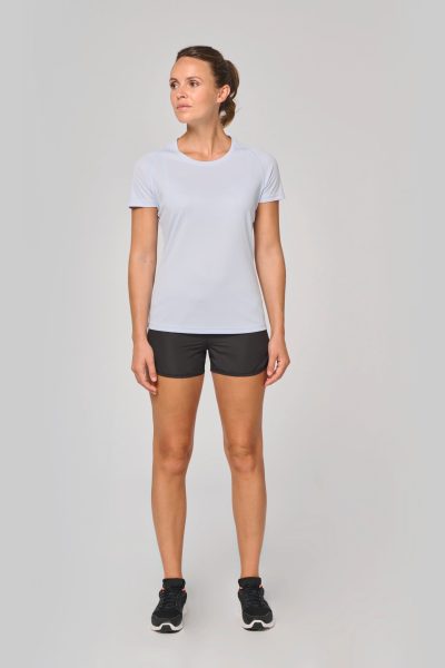 T-shirt de sport à col rond recyclé femme – Image 4