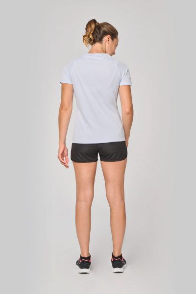 T-shirt de sport à col rond recyclé femme – Image 8