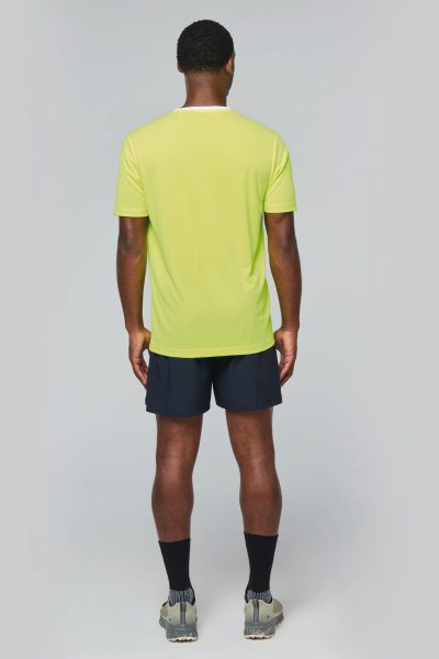 T-shirt de sport écoresponsable bicolore homme – Image 3