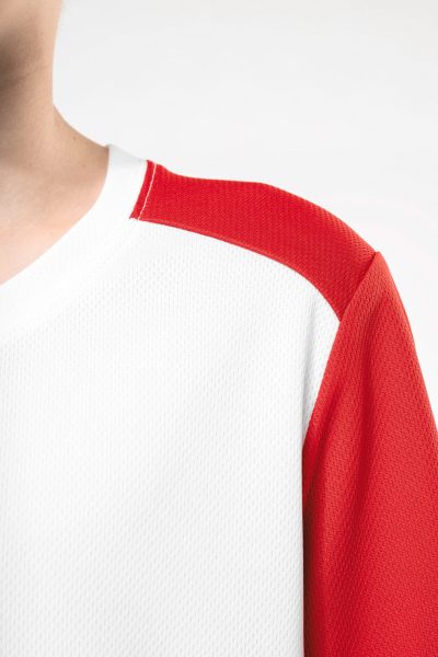 T-shirt de sport écoresponsable bicolore enfant – Image 10