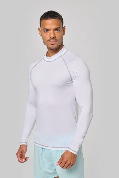 T-shirt technique à manches longues avec protection anti-UV unisexe – Image 2