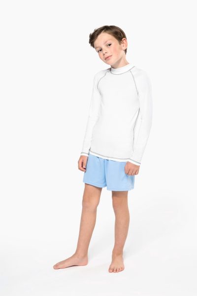 T-shirt technique à manches longues avec protection anti-UV enfant – Image 4